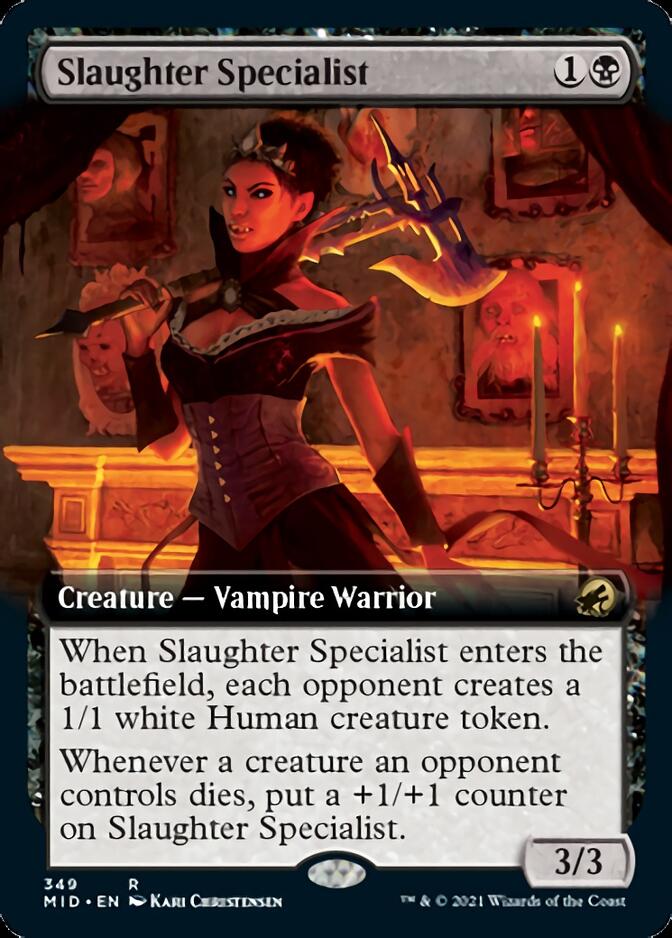 Slaughter Specialist (Extended) [Innistrad: Midnight Hunt] | Arkham Games and Comics