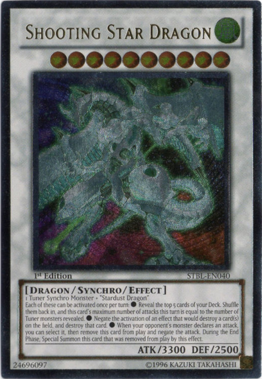 Shooting Star Dragon [STBL-EN040] Ghost Rare | Arkham Games and Comics