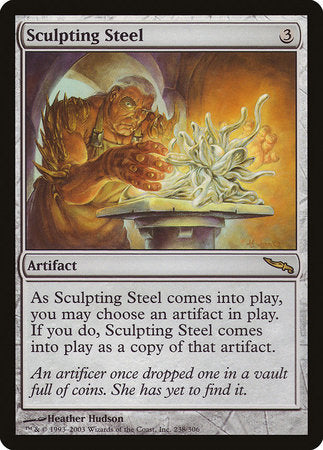 Sculpting Steel [Mirrodin] | Arkham Games and Comics