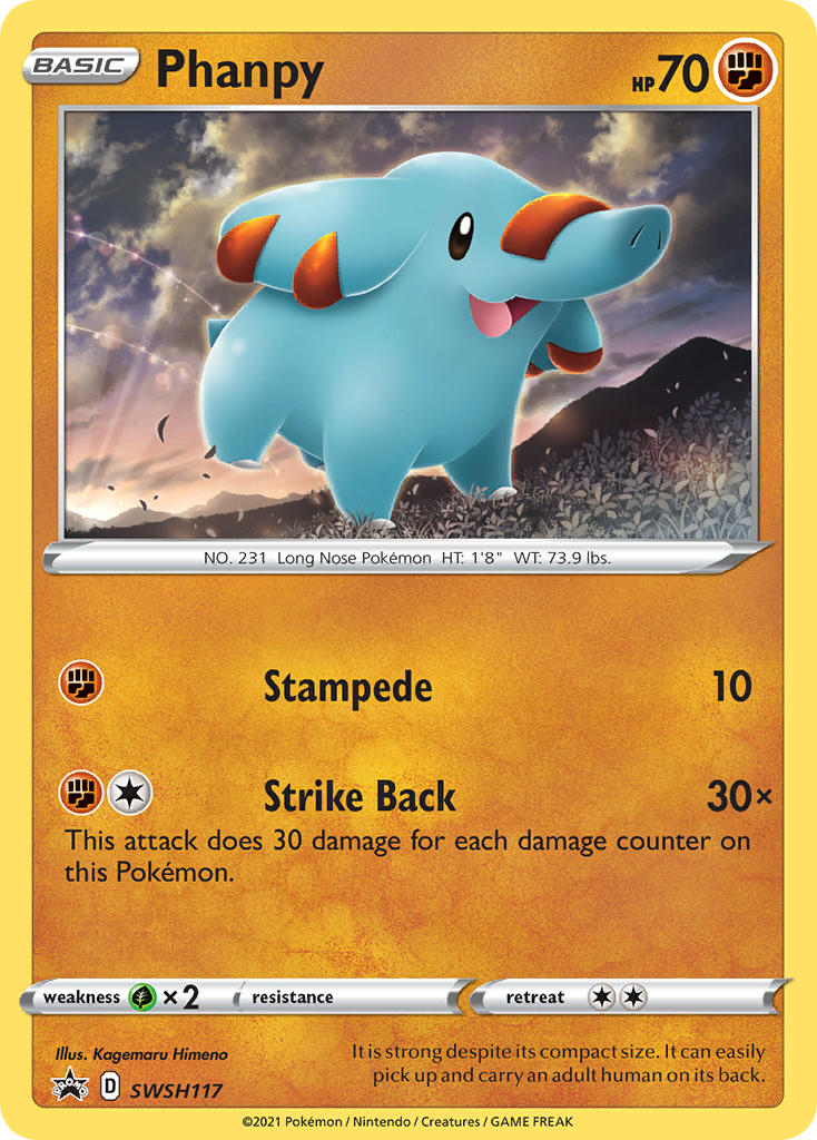 Phanpy (SWSH117) [Sword & Shield: Black Star Promos] | Arkham Games and Comics