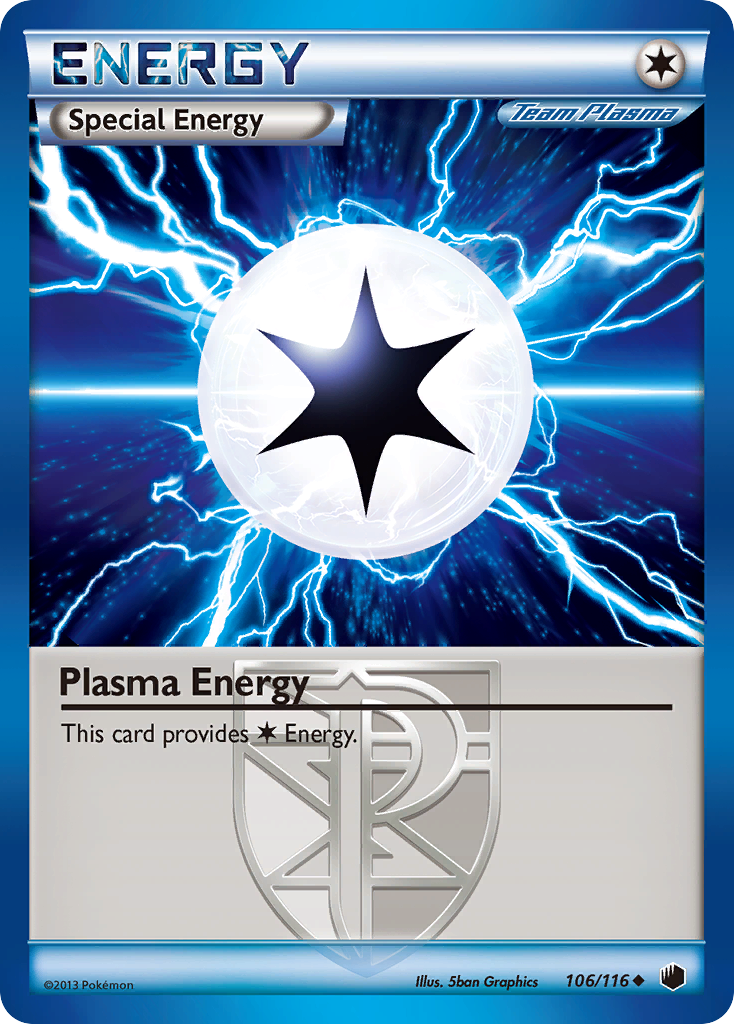 Plasma Energy (106/116) [Black & White: Plasma Freeze] | Arkham Games and Comics