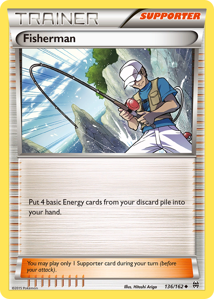 Fisherman (136/162) [XY: BREAKthrough] | Arkham Games and Comics