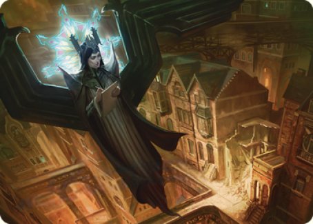 Angelic Sleuth Art Card [Streets of New Capenna Art Series] | Arkham Games and Comics