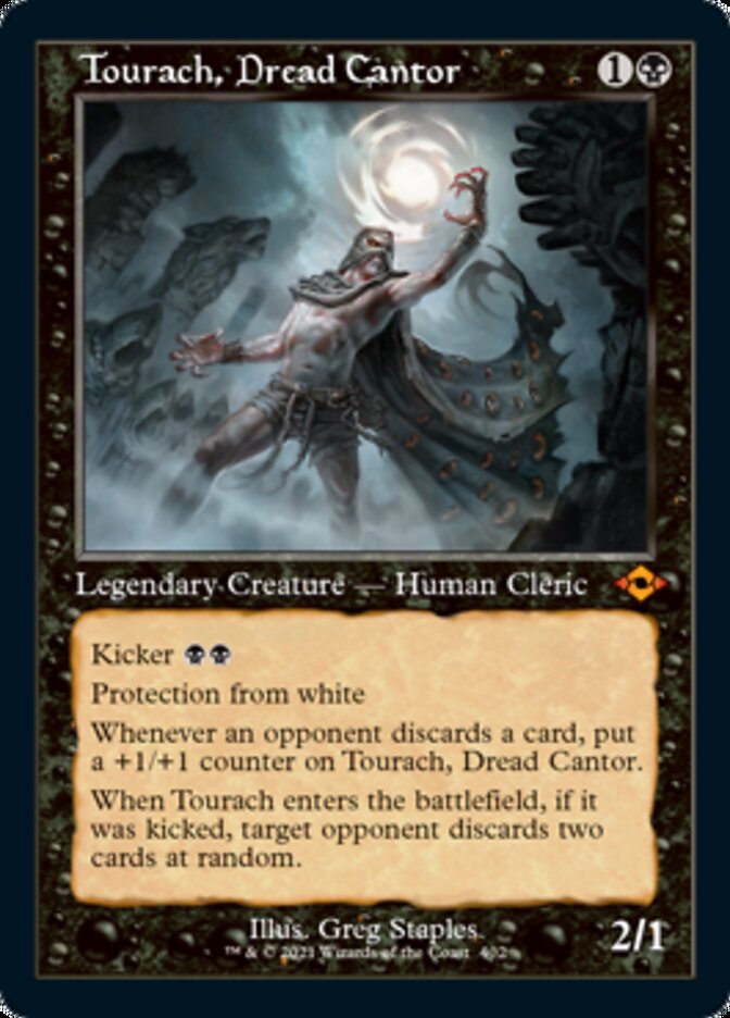 Tourach, Dread Cantor (Retro) [Modern Horizons 2] | Arkham Games and Comics