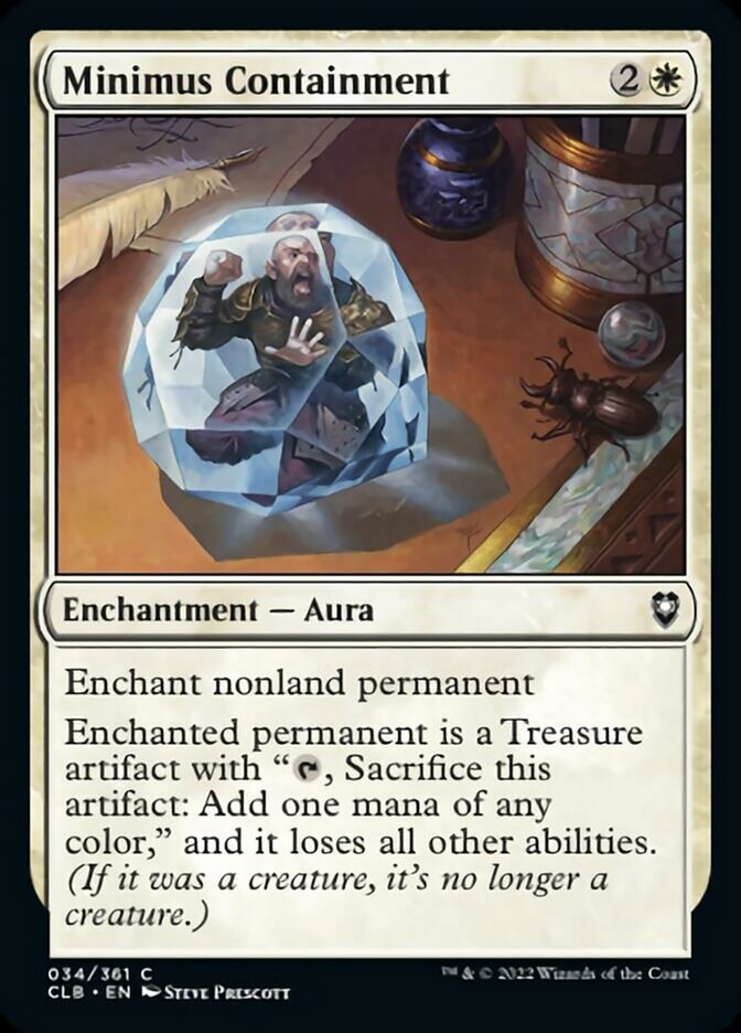 Minimus Containment [Commander Legends: Battle for Baldur's Gate] | Arkham Games and Comics
