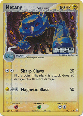 Metang (49/113) (Delta Species) (Stamped) [EX: Delta Species] | Arkham Games and Comics