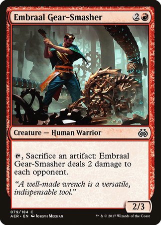 Embraal Gear-Smasher [Aether Revolt] | Arkham Games and Comics