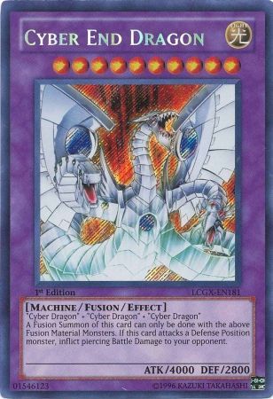 Cyber End Dragon [LCGX-EN181] Secret Rare | Arkham Games and Comics