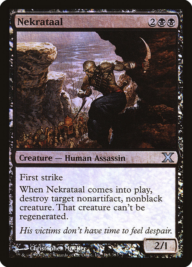 Nekrataal (Premium Foil) [Tenth Edition] | Arkham Games and Comics