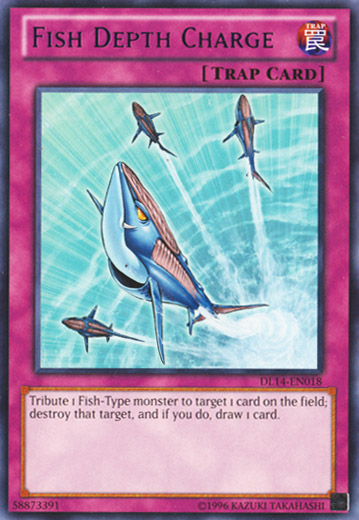 Fish Depth Charge (Purple) [DL14-EN018] Rare | Arkham Games and Comics