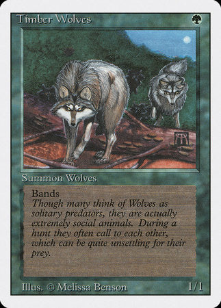 Timber Wolves [Revised Edition] | Arkham Games and Comics