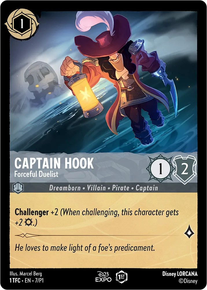 Captain Hook (7) [D23 Promos] | Arkham Games and Comics