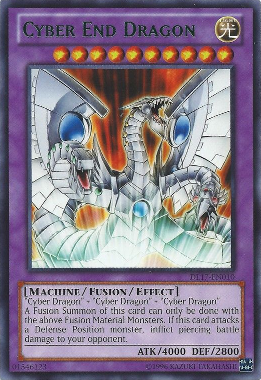 Cyber End Dragon (Green) [DL17-EN010] Rare | Arkham Games and Comics
