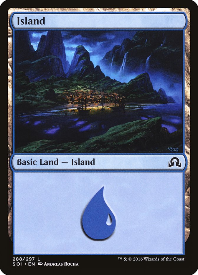 Island (288) [Shadows over Innistrad] | Arkham Games and Comics