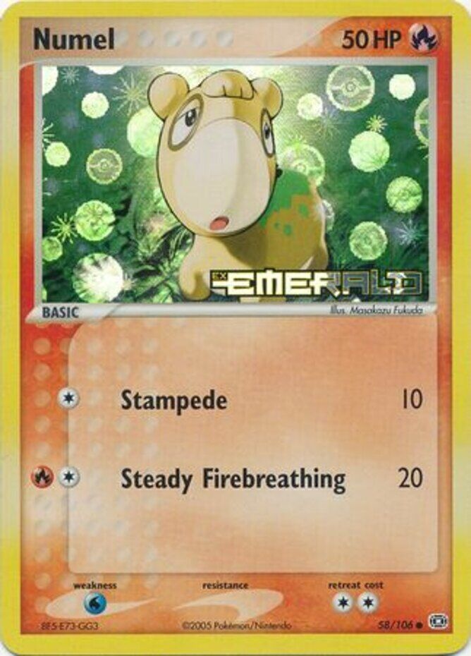 Numel (58/106) (Stamped) [EX: Emerald] | Arkham Games and Comics