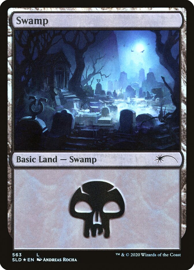 Swamp (Spooky) (563) [Secret Lair Drop Promos] | Arkham Games and Comics