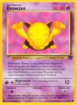 Drowzee (54/82) [Team Rocket Unlimited] | Arkham Games and Comics