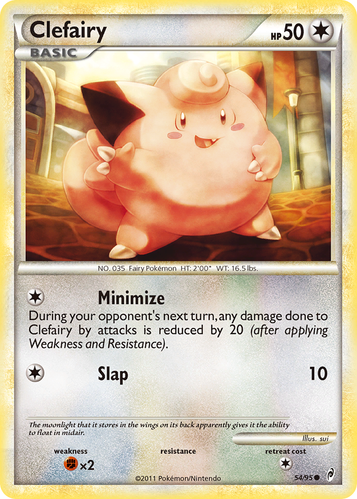 Clefairy (54/95) [HeartGold & SoulSilver: Call of Legends] | Arkham Games and Comics