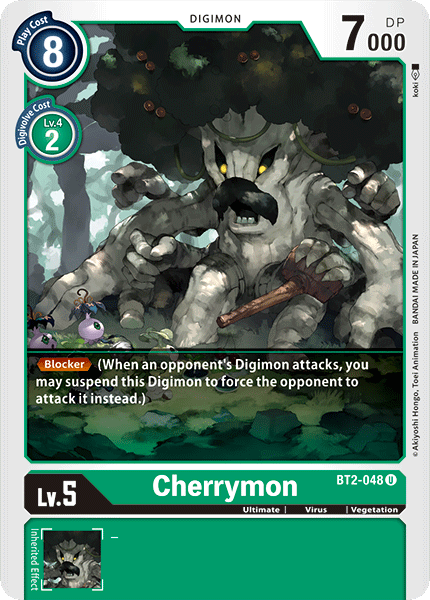 Cherrymon [BT2-048] [Release Special Booster Ver.1.0] | Arkham Games and Comics