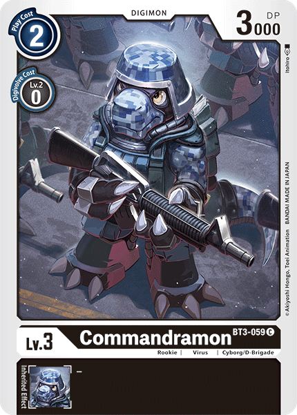 Commandramon [BT3-059] [Release Special Booster Ver.1.5] | Arkham Games and Comics