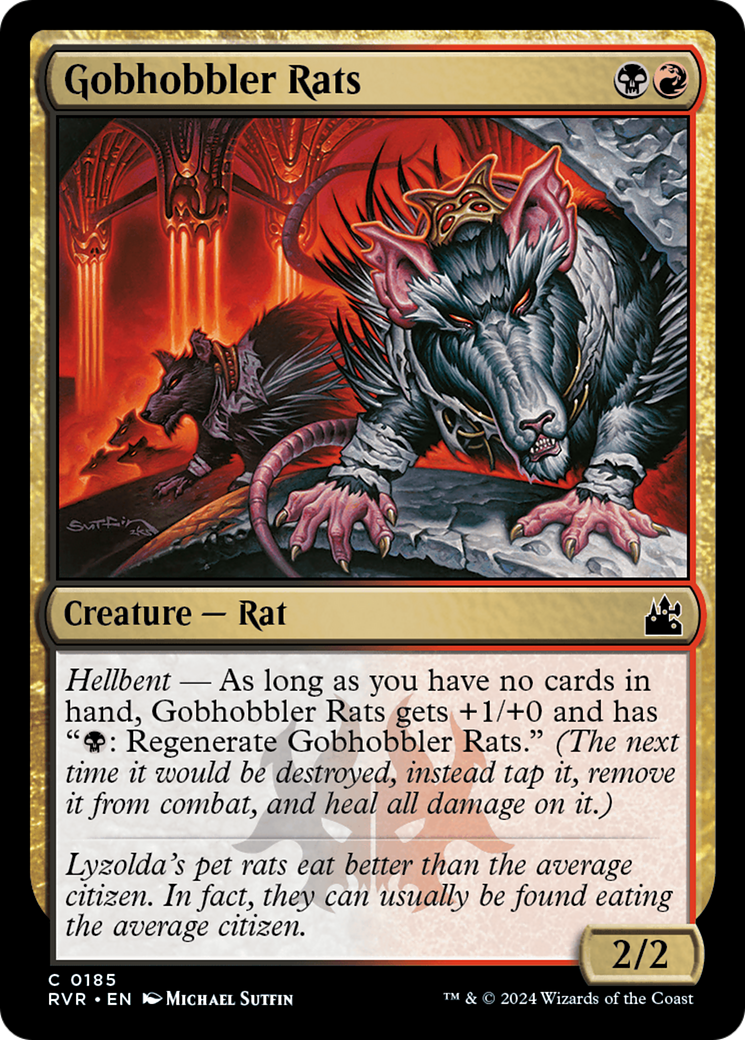 Gobhobbler Rats [Ravnica Remastered] | Arkham Games and Comics