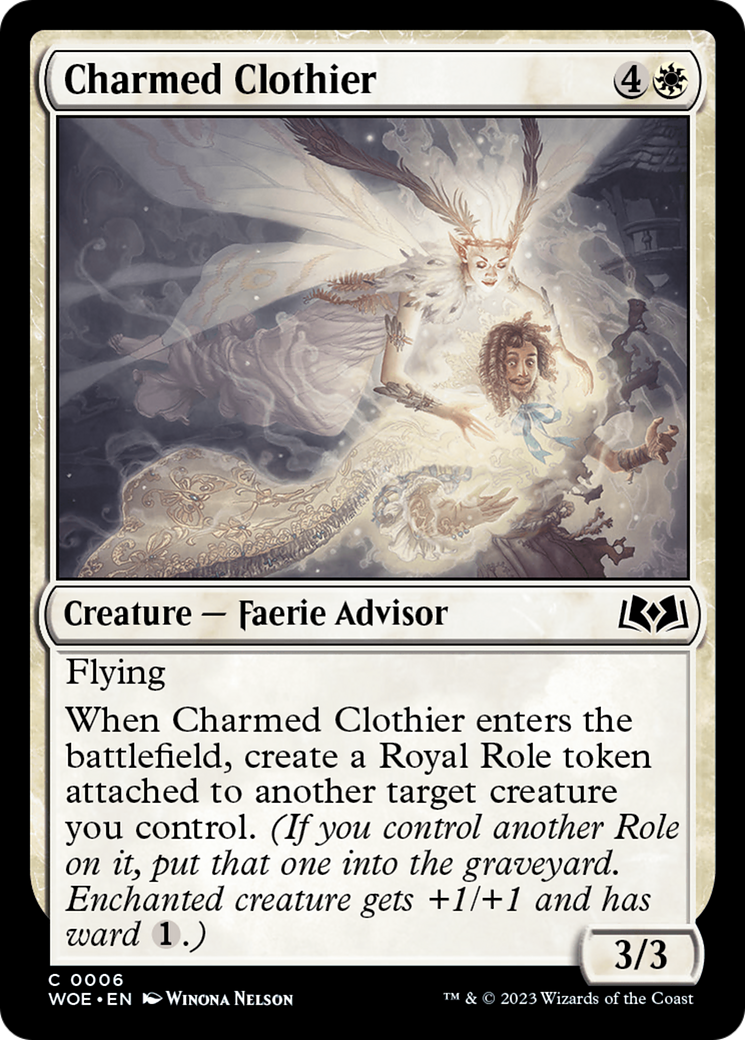 Charmed Clothier [Wilds of Eldraine] | Arkham Games and Comics