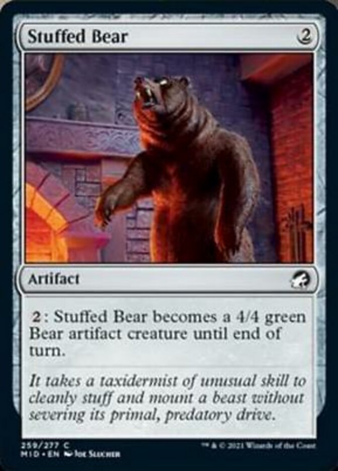 Stuffed Bear [Innistrad: Midnight Hunt] | Arkham Games and Comics