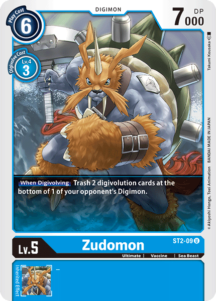 Zudomon [ST2-09] [Starter Deck: Cocytus Blue] | Arkham Games and Comics