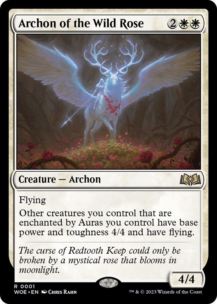 Archon of the Wild Rose [Wilds of Eldraine] | Arkham Games and Comics