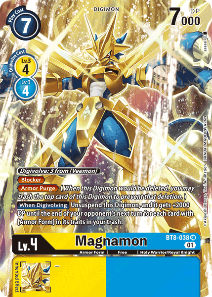 Magnamon [BT8-038] (Alternate Art) [New Awakening] | Arkham Games and Comics