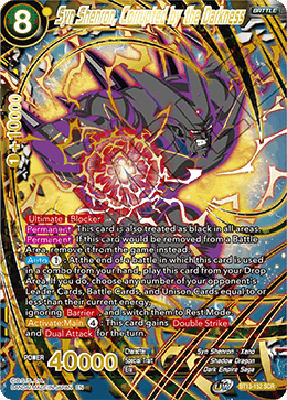 Syn Shenron, Corrupted by the Darkness (Secret Rare) [BT13-152] | Arkham Games and Comics