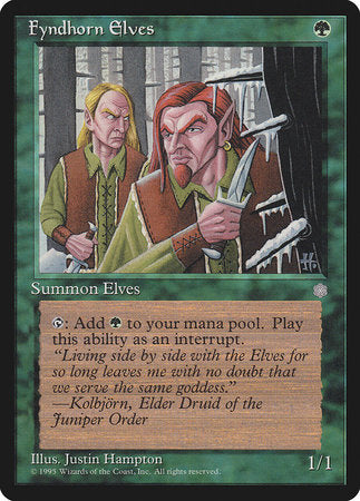 Fyndhorn Elves [Ice Age] | Arkham Games and Comics