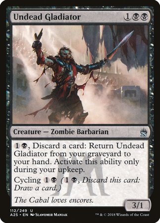 Undead Gladiator [Masters 25] | Arkham Games and Comics