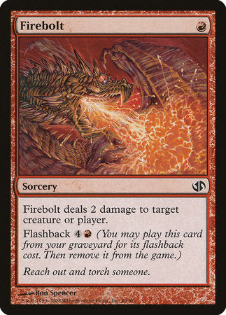 Firebolt [Duel Decks: Jace vs. Chandra] | Arkham Games and Comics