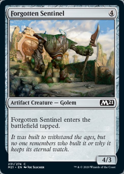 Forgotten Sentinel [Core Set 2021] | Arkham Games and Comics