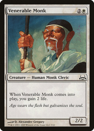 Venerable Monk [Duel Decks: Divine vs. Demonic] | Arkham Games and Comics