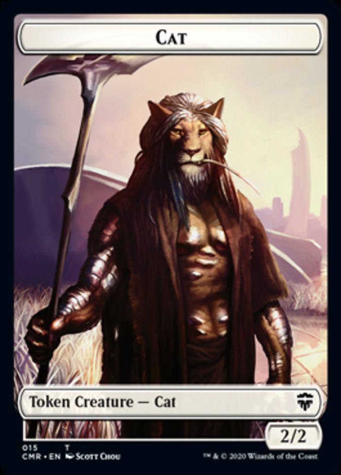 Cat // Soldier Token [Commander Legends Tokens] | Arkham Games and Comics