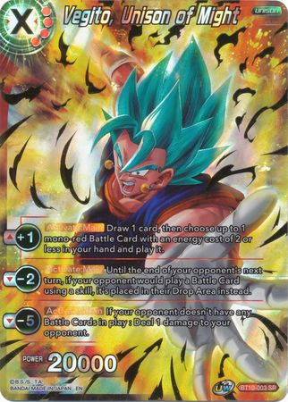 Vegito, Unison of Might (BT10-003) [Rise of the Unison Warrior 2nd Edition] | Arkham Games and Comics