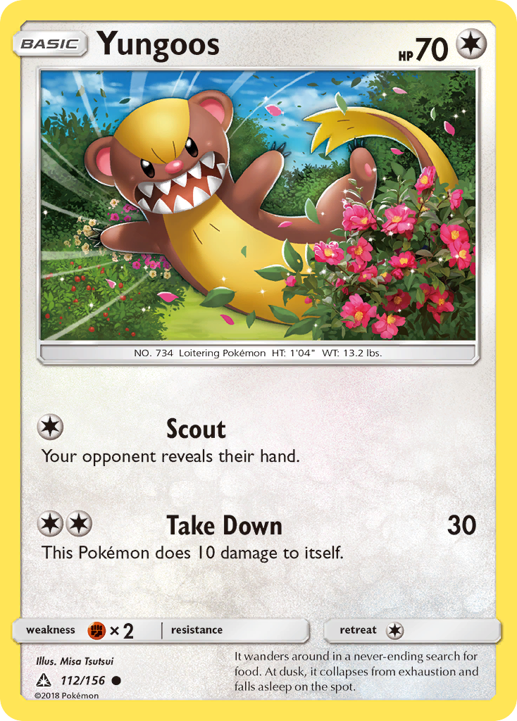 Yungoos (112/156) [Sun & Moon: Ultra Prism] | Arkham Games and Comics