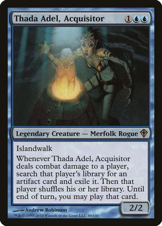 Thada Adel, Acquisitor [Worldwake] | Arkham Games and Comics