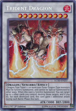 Trident Dragion [LC5D-EN237] Secret Rare | Arkham Games and Comics