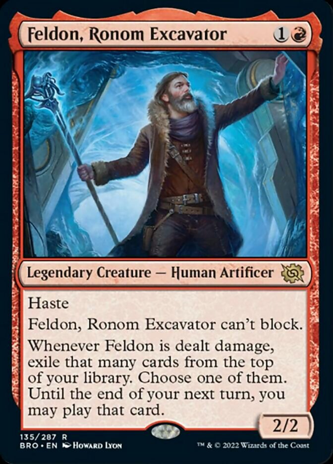 Feldon, Ronom Excavator [The Brothers' War] | Arkham Games and Comics