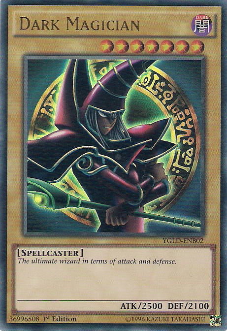 Dark Magician [YGLD-ENB02] Ultra Rare | Arkham Games and Comics