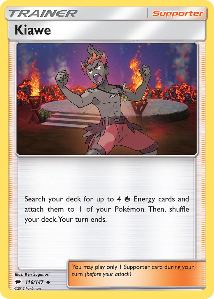 Kiawe (116/147) [Sun & Moon: Burning Shadows] | Arkham Games and Comics