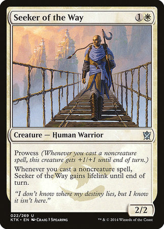 Seeker of the Way [Khans of Tarkir] | Arkham Games and Comics