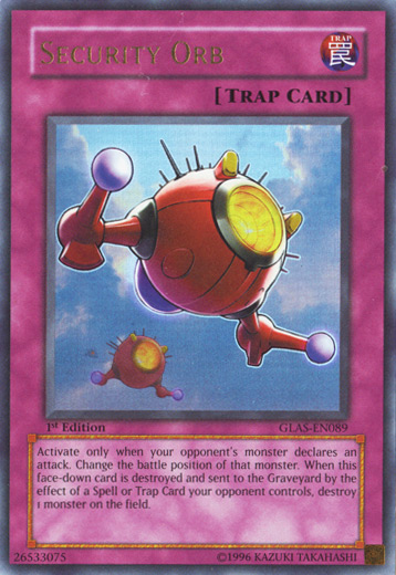Security Orb [GLAS-EN089] Ultra Rare | Arkham Games and Comics