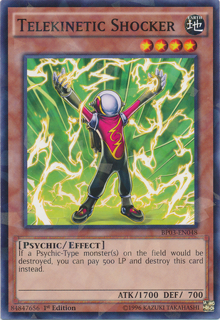 Telekinetic Shocker [BP03-EN048] Shatterfoil Rare | Arkham Games and Comics