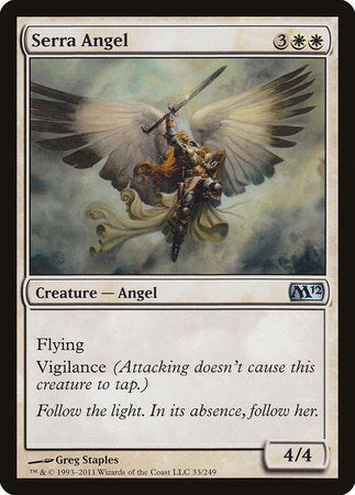 Serra Angel [Magic 2012] | Arkham Games and Comics