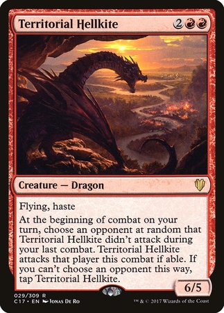 Territorial Hellkite [Commander 2017] | Arkham Games and Comics