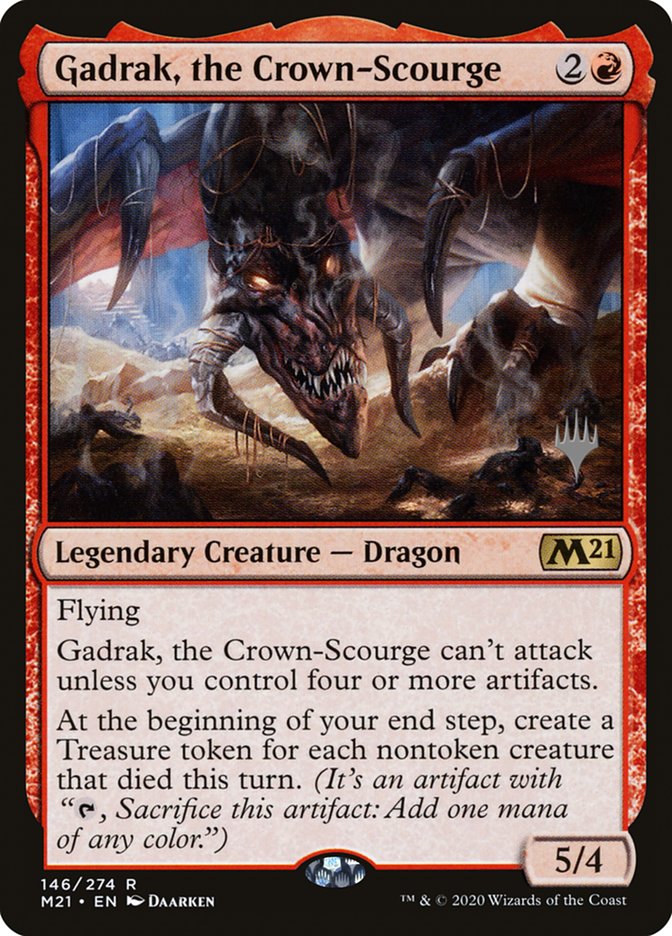 Gadrak, the Crown-Scourge (Promo Pack) [Core Set 2021 Promos] | Arkham Games and Comics